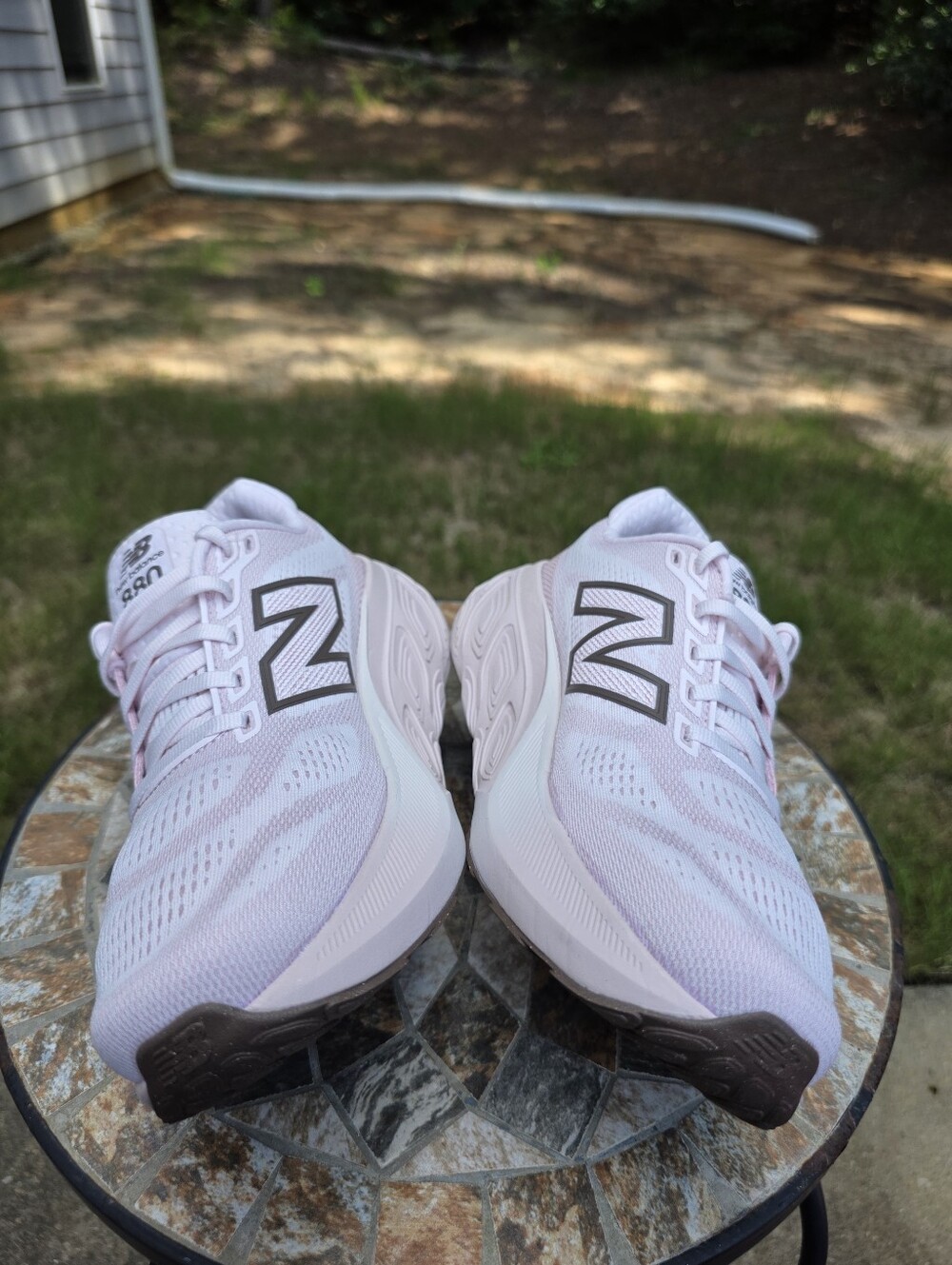 New Balance FF X 880 V15 W880419 Pink Running Shoe Women Sz 7 Men Sz 5.5 Worn 1x - Picture 7 of 11
